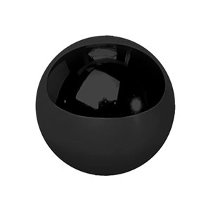 Boule de remplacement en titanium noir